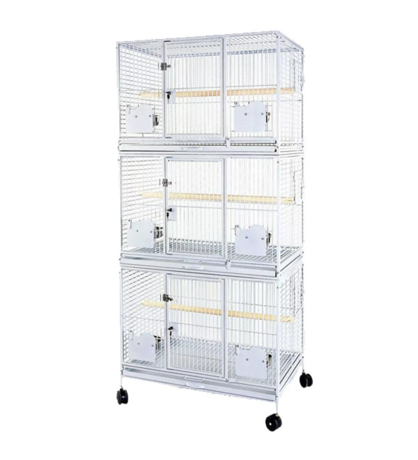 STRONG Birdcage Birdcage Myra, 3 floors, silvertone white