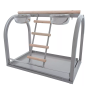STRONG Playground Lotta, Silvertone White STRONG Playground Lotta, Silvertone White