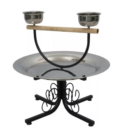 STRONG Playground Amy table model, Silvertone Grey