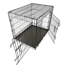 Topmast Hondenbench Premium - Black Silver Coating