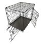Topmast Hondenbench Premium - Black Silver Coating Topmast Hondenbench Premium - Black Silver Coating