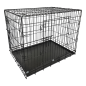 Topmast Hondenbench Premium - Black Silver Coating Topmast Hondenbench Premium - Black Silver Coating