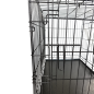 Topmast Hondenbench Premium - Black Silver Coating Topmast Hondenbench Premium - Black Silver Coating