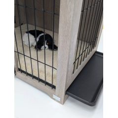 Quapas! Premium Indoor hondenhok hout maat M