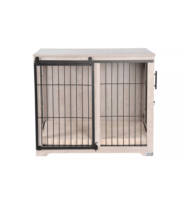 Quapas! Premium Indoor hondenhok hout maat L