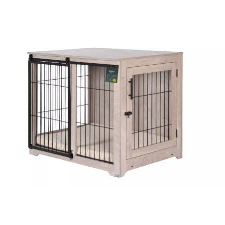 Quapas! Premium Indoor hondenhok hout maat L