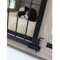 Quapas! Premium Indoor hondenhok hout maat L