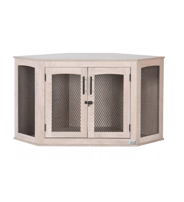 Quapas! Premium Indoor hondenhok Hoek