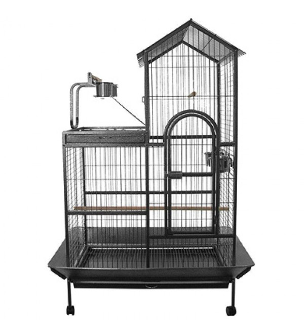 Papegaaienkooi TORINO Antraciet 93 x 60 x 160 cm