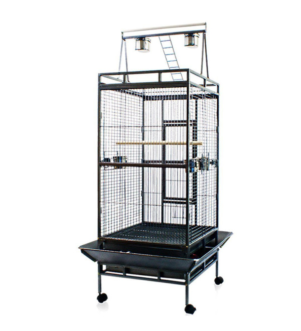 Topmast Papegaaienkooi CAPRI Antraciet 61 x 57 x 168 cm