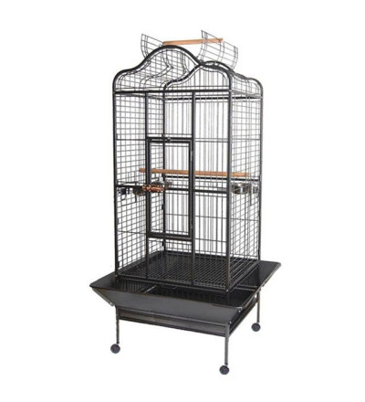 Topmast Papegaaienkooi VIENNA Antraciet 81 x 59 x 168 cm