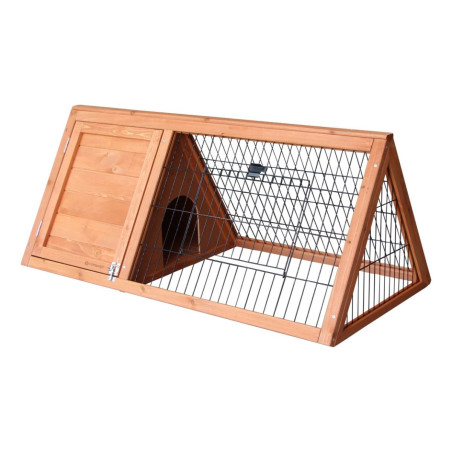 Topmast Fluffy Fields Konijnenren - 100 x 49 x 41 cm - Voor Buiten - Hout