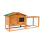 Topmast Konijnenhok Sunshine - 155 x 53 x 70 cm - Voor Buiten - Hout Topmast Konijnenhok Sunshine - 155 x 53 x 70 cm - Voor Buiten - Hout