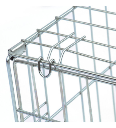 Topmast Bench Verzinkt - 2 Deurs - Metalen Lade