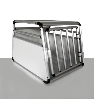 Topmast Autobench Aluminium - Stevige Reisbench - Ronde Buizen - Lichtgrijs