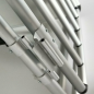 Topmast Autobench Aluminium - Stevige Reisbench - Ronde Buizen - Lichtgrijs