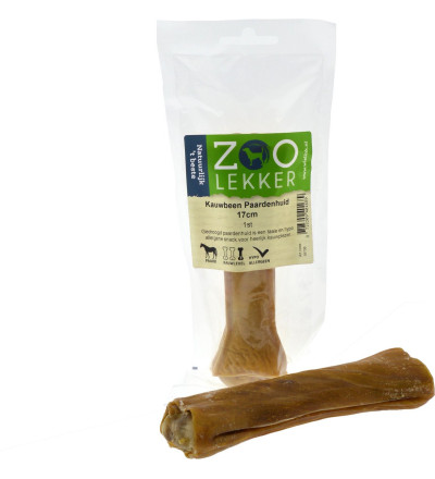 Kauwbeen Paardenhuid 17cm