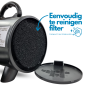 Topmast Mistral 2.0 Waterblazer - 2400 Watt Power - Zwart