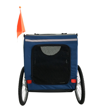 Topmast Hondenfietskar Original - Opvouwbaar - Blauw - Large