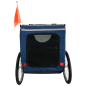 Topmast Hondenfietskar Original - Opvouwbaar - Blauw - Large