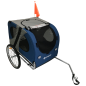 Topmast Hondenfietskar Original - Opvouwbaar - Blauw - Large