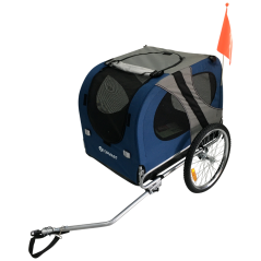 Topmast Hondenfietskar Original - Opvouwbaar - Blauw - Large