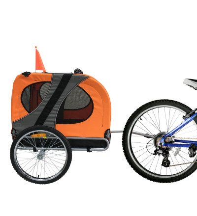 Topmast Hondenfietskar Original - Opvouwbaar - Oranje - Large
