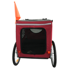 Topmast Hondenfietskar Original - Opvouwbaar - Rood - Large