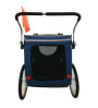 Topmast Easy Flow Hondenfietskar - Met Jogger Functie - Opvouwbaar - Blauw - Large
