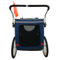 Topmast Easy Flow Hondenfietskar - Met Jogger Functie - Opvouwbaar - Blauw - Large