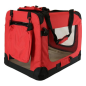 Topmast Nylon Reisbench - Rood - Opvouwbaar Topmast Nylon Reisbench - Rood - Opvouwbaar