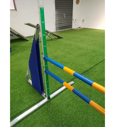 Topmast Professionele Agility Sprong - Dubbel - Hoogte Verstelbaar