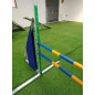 Topmast Professionele Agility Sprong - Dubbel - Hoogte Verstelbaar