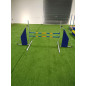 Topmast Professionele Agility Sprong - Dubbel - Hoogte Verstelbaar