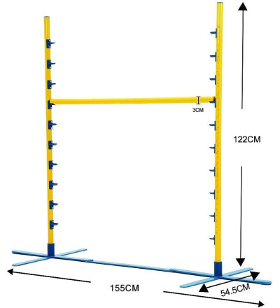 Topmast Agility Verstelbare Sprong