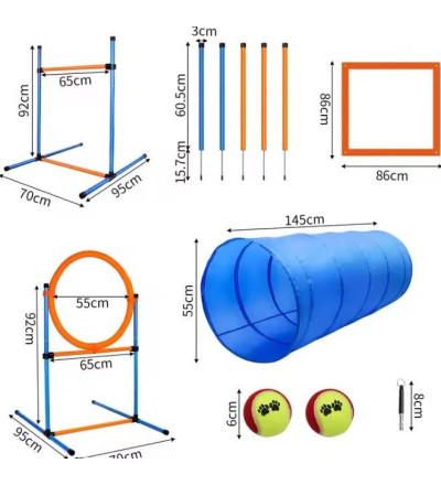 Topmast Agility Combi Trainingsuitrusting 4 Delig