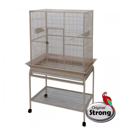 STRONG Birdcage Gina, silvertone white