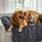 Topmast Hondenmat Comfy - Fluffy Pluche Hondenmand - Maat M - 90 x 80 cm Topmast Hondenmat Comfy - Fluffy Pluche Hondenmand - Maat M - 90 x 80 cm