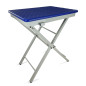 Topmast Trimtafel Showtime - Verstelbaar - Inklapbaar - Blauw - 60 x 45 x 82 cm