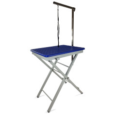 Topmast Trimtafel Showtime - Verstelbaar - Inklapbaar - Blauw - 60 x 45 x 82 cm