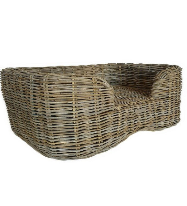 Topmast Kubu Rieten Hondenmand - Randjani Medium - 60 x 40 x 19 cm