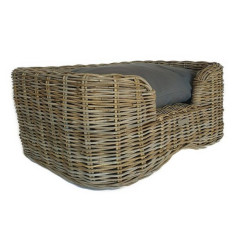 Topmast Kubu Rieten Hondenmand - Randjani Medium - 60 x 40 x 19 cm