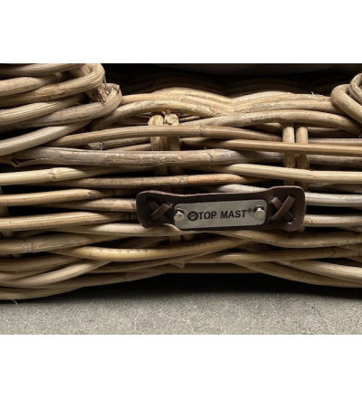 Topmast Kubu Rieten Hondenmand - Randjani Large - 72 x 52 x 40 cm