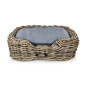 Topmast Kubu Rieten Hondenmand - Randjani Large - 72 x 52 x 40 cm Topmast Kubu Rieten Hondenmand - Randjani Large - 72 x 52 x 40 cm
