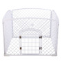 Topmast puppyren playpen | Kunststof | Wit 100 x 100 x 75 cm hoog