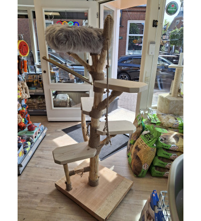 Natuurlijke Houten Kattenkrabpaal