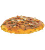 Pizza met kippenborst