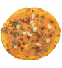 Pizza met kippenborst